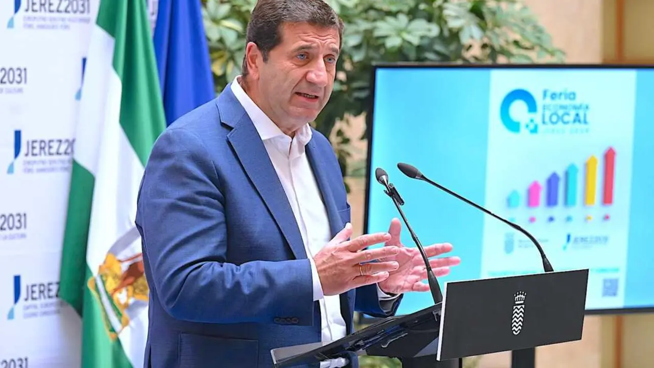  Ignacio Mart&iacute;nez en la presentaci&oacute;n de la Feria de Econom&iacute;a Local. | jerez-es 