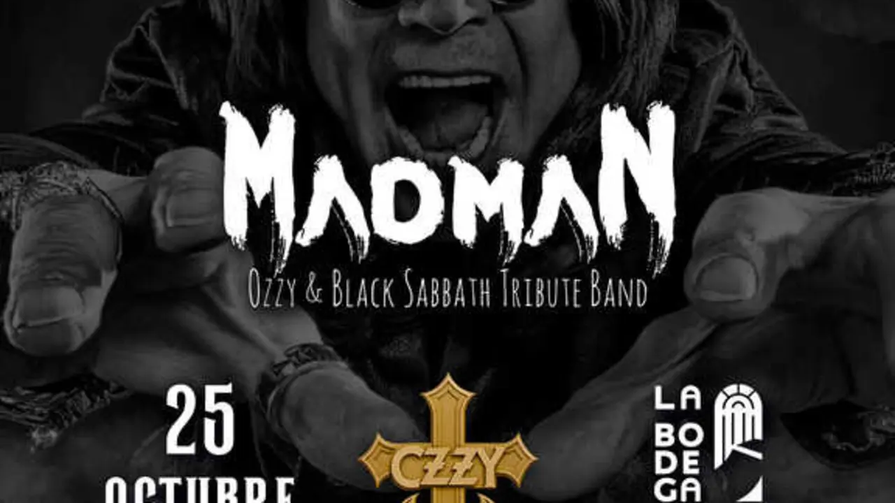  Cartel del concierto | Madman 