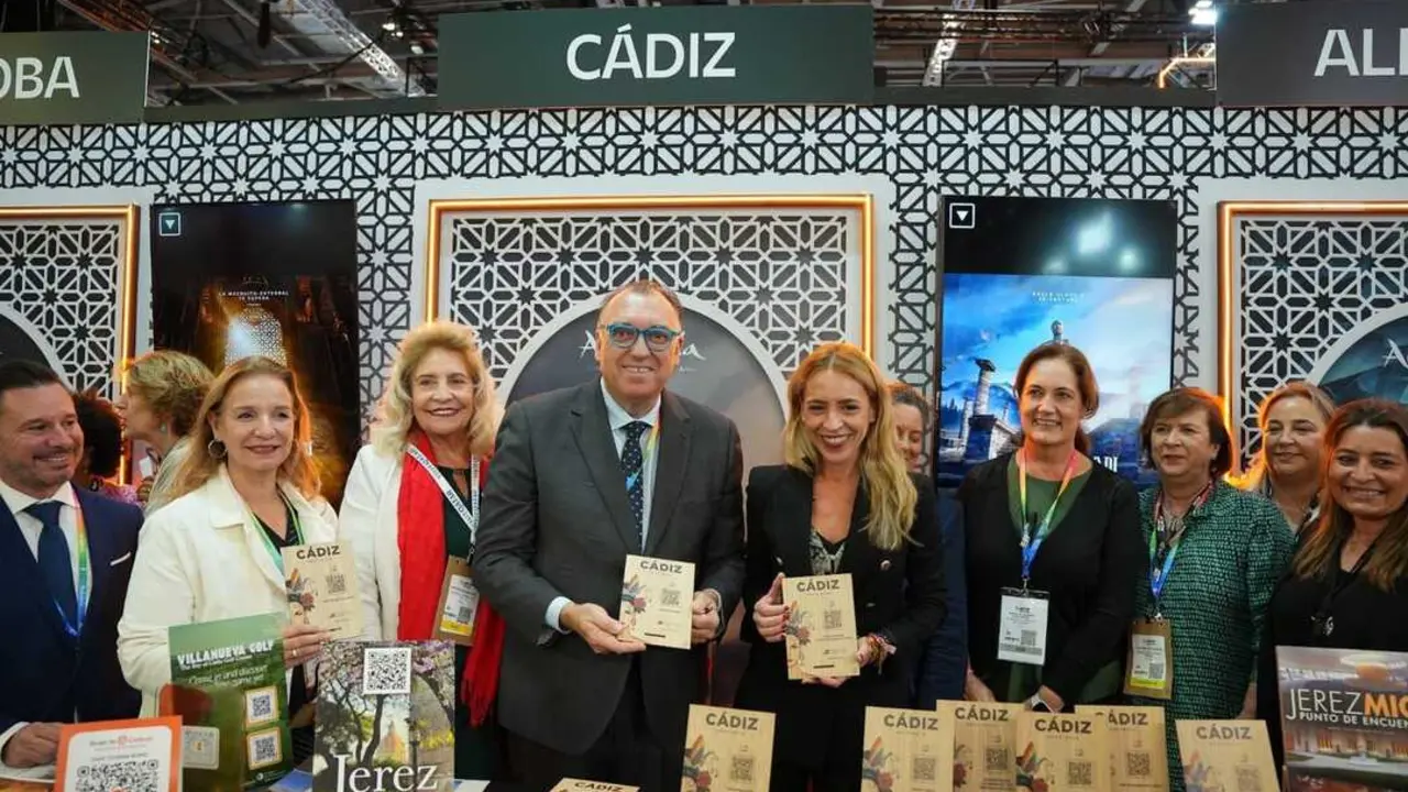  Almudena Mart&iacute;nez, en la World Travel Market. | Viva Jerez. 