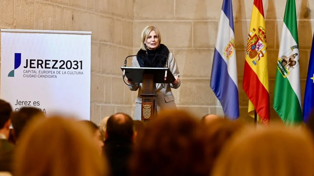  La alcaldesa en el discurso de reconocimiento a los maestros jubilados. | jerez.es 
