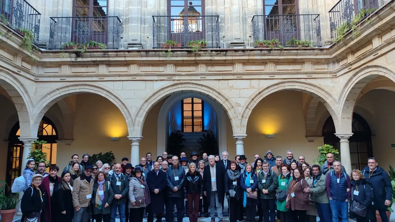  La recepci&oacute;n a los belenistas en el Ayuntamiento. |  jerez.es 