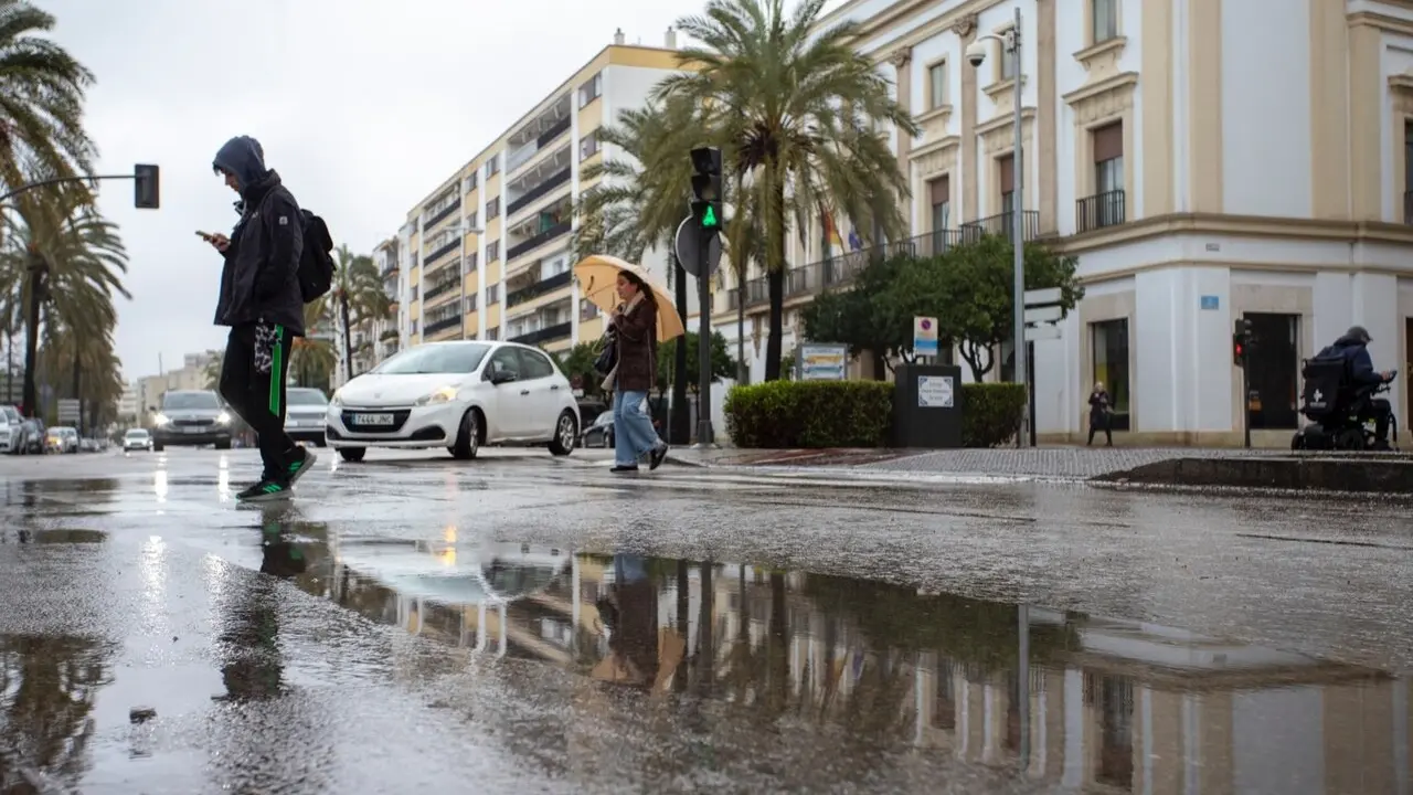  Joseph trae lluvia y viento a Jerez. |  Kiko S&aacute;nchez 