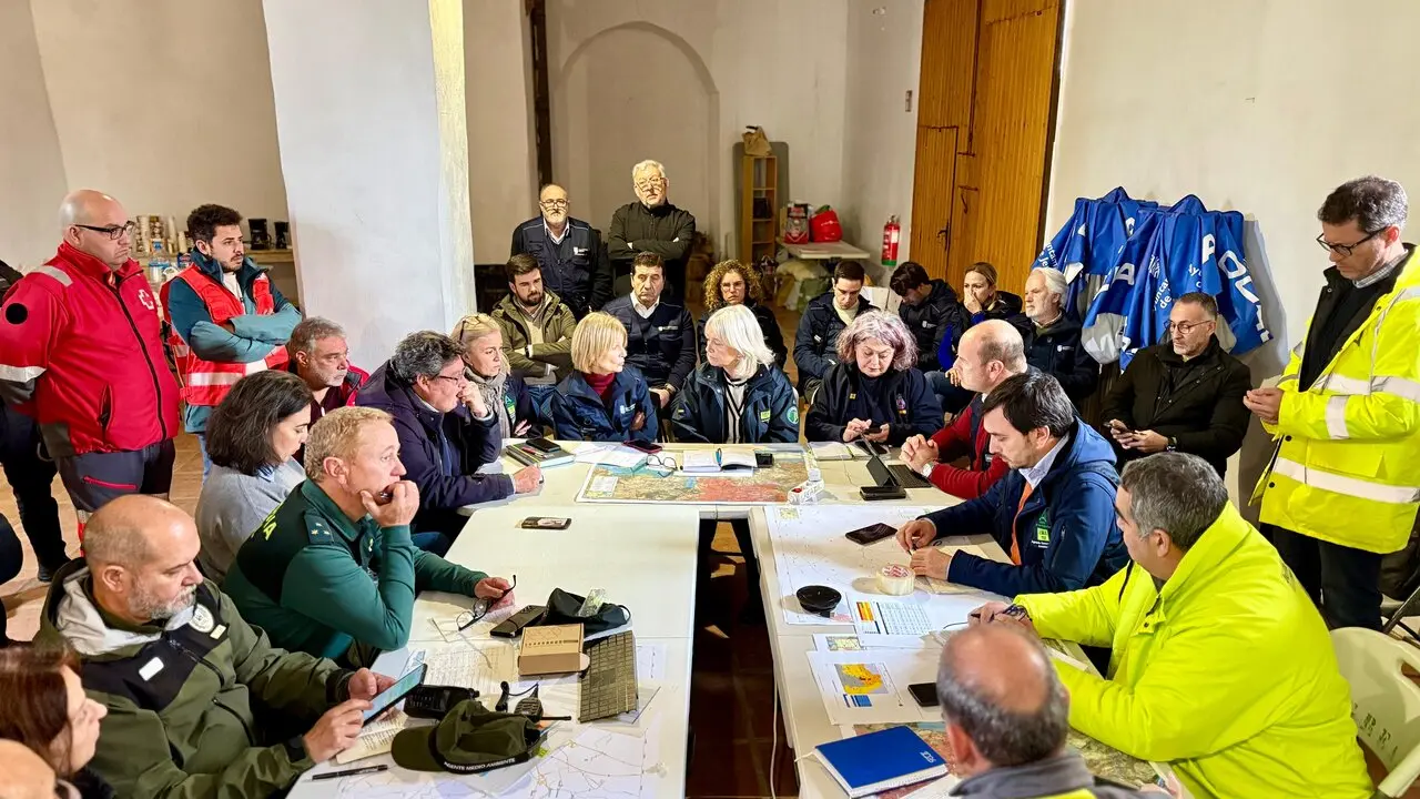  Reuni&oacute;n en el puesto de mando avanzado de Jerez. |  Jerez.es 