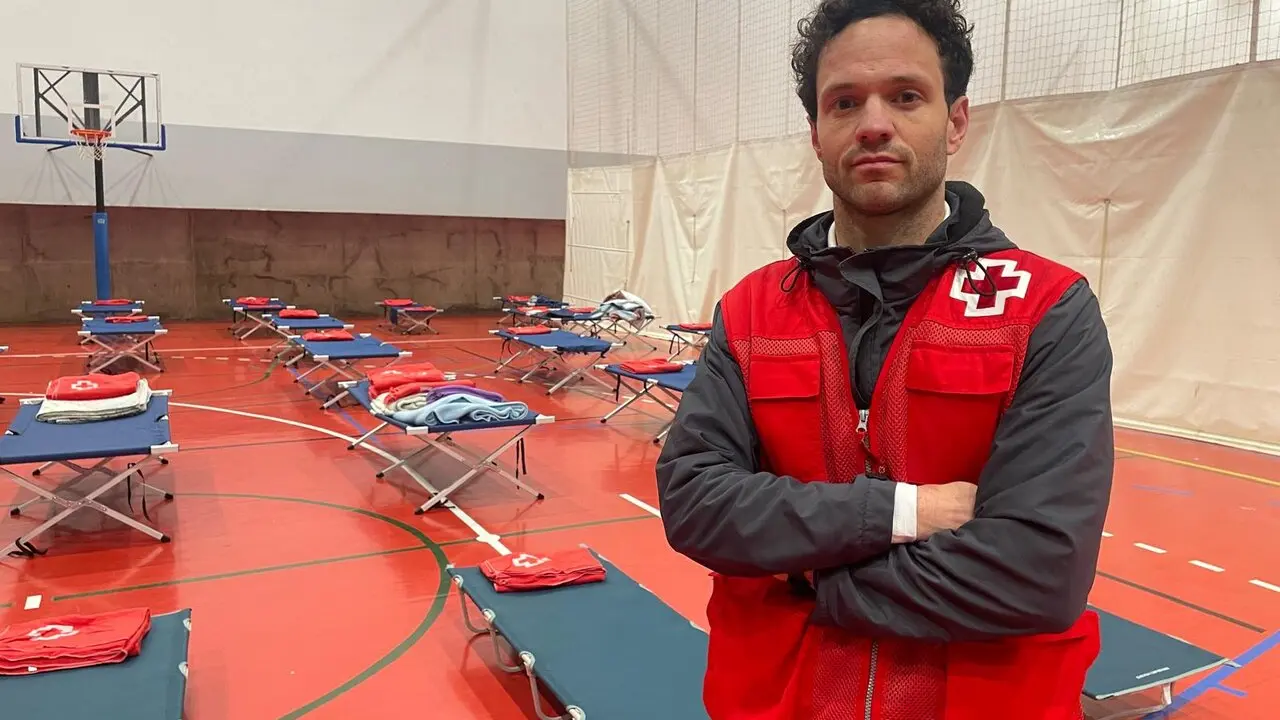  Juan Manuel Fern&aacute;ndez, coordinador del &aacute;rea de voluntariado de Cruz Roja, en Chap&iacute;n. | Jim&eacute;nez. 