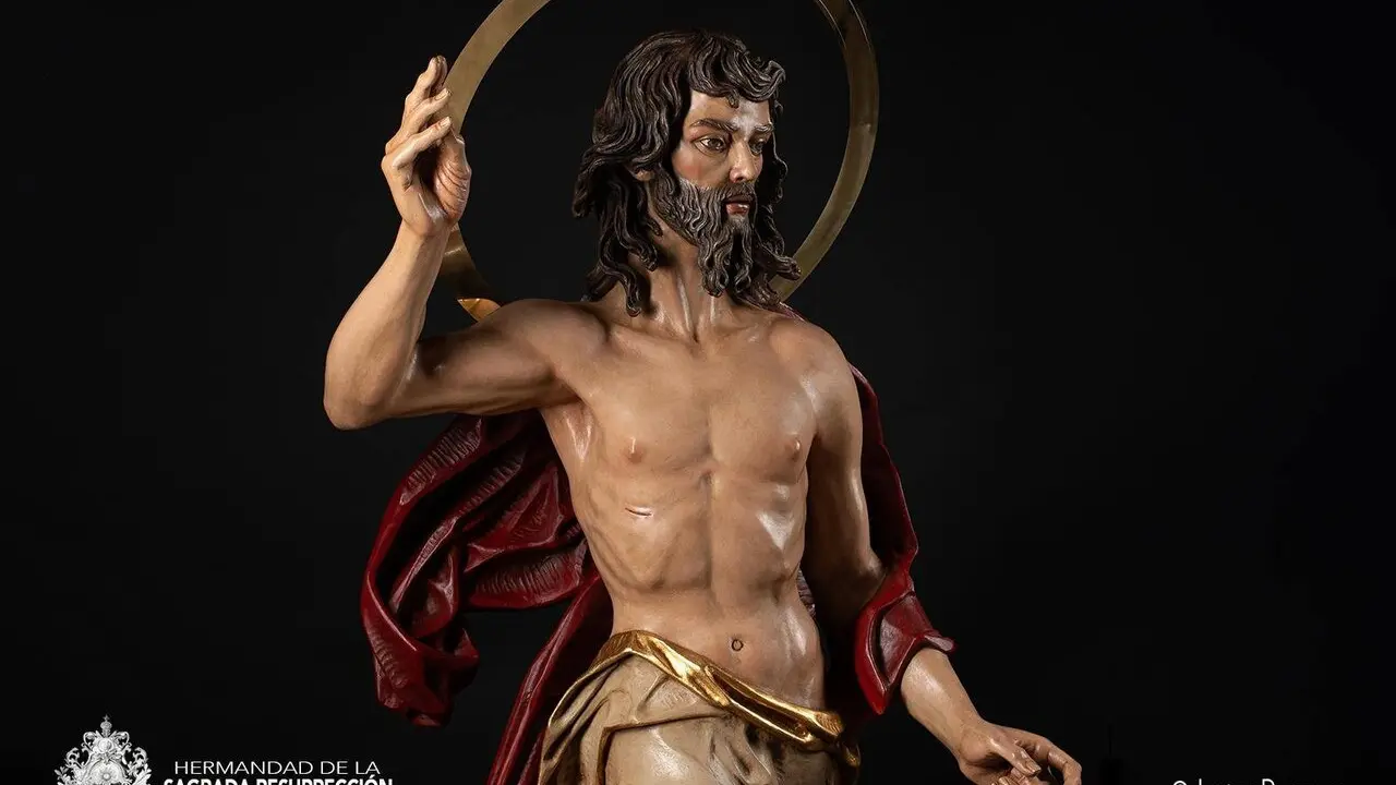  La nueva imagen de Cristo Resucitado. | Javier Romero D&iacute;az 