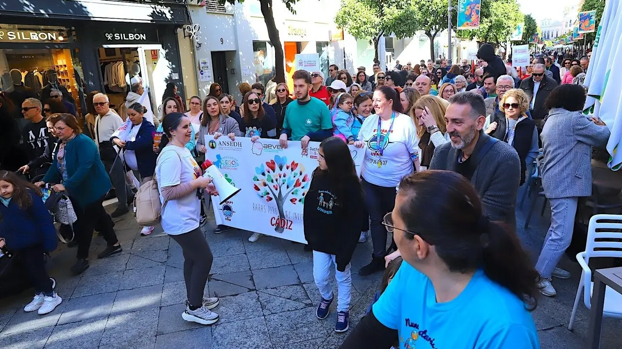  La marcha de solidaria organizada por doce asociaciones de enfermedades raras | AYTO JEREZ 