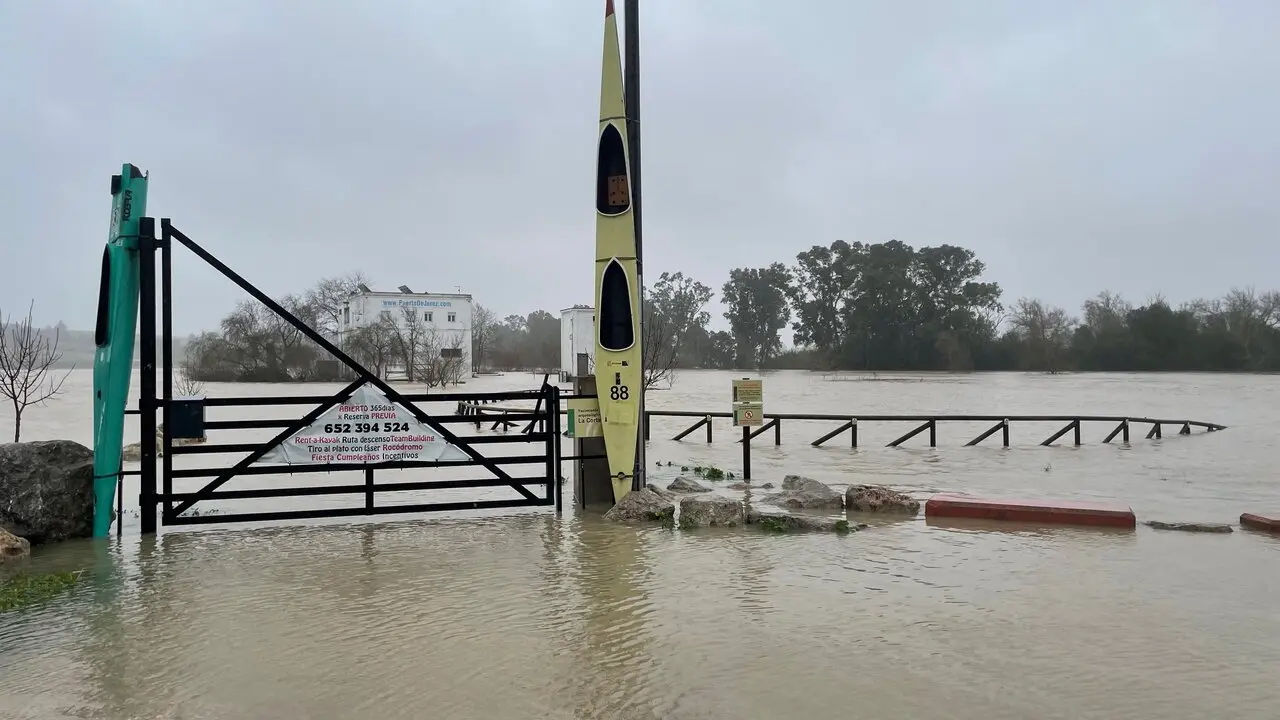  El r&iacute;o Guadalete a su paso por La Corta hace unas semanas. | Jim&eacute;nez 