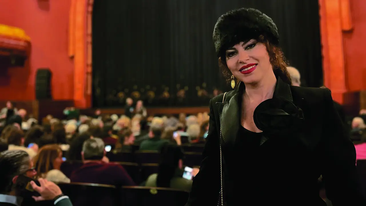  Beatriz Morales, esta semana, en el Teatro Villamarta con motivo del Festival de Jerez. |  JG 