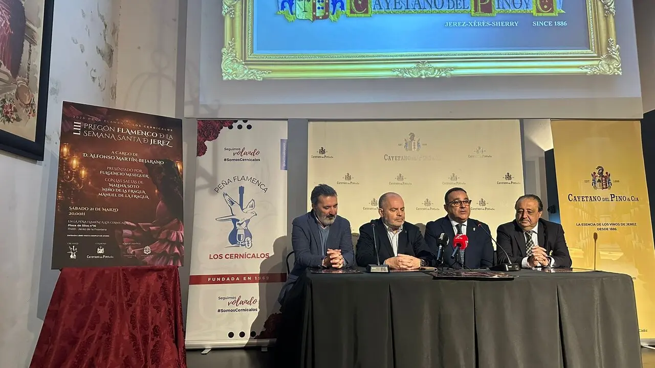  Presentaci&oacute;n del cartel del Preg&oacute;n Flamenco en Cayetano del Pino. |  Viva 