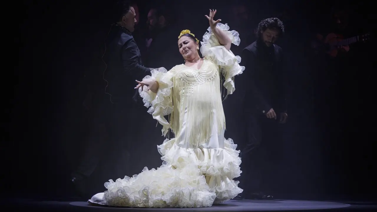  Manuela Carpio en el espect&aacute;culo que abri&oacute; el Festival de Jerez. |  Esteban Abión. Festival de Jerez 