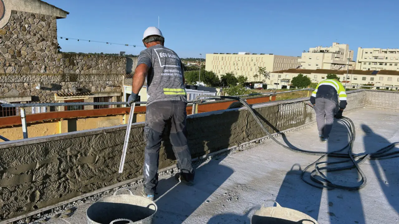  Una vivienda en fase de construcci&oacute;n. | Viva Jerez. 
