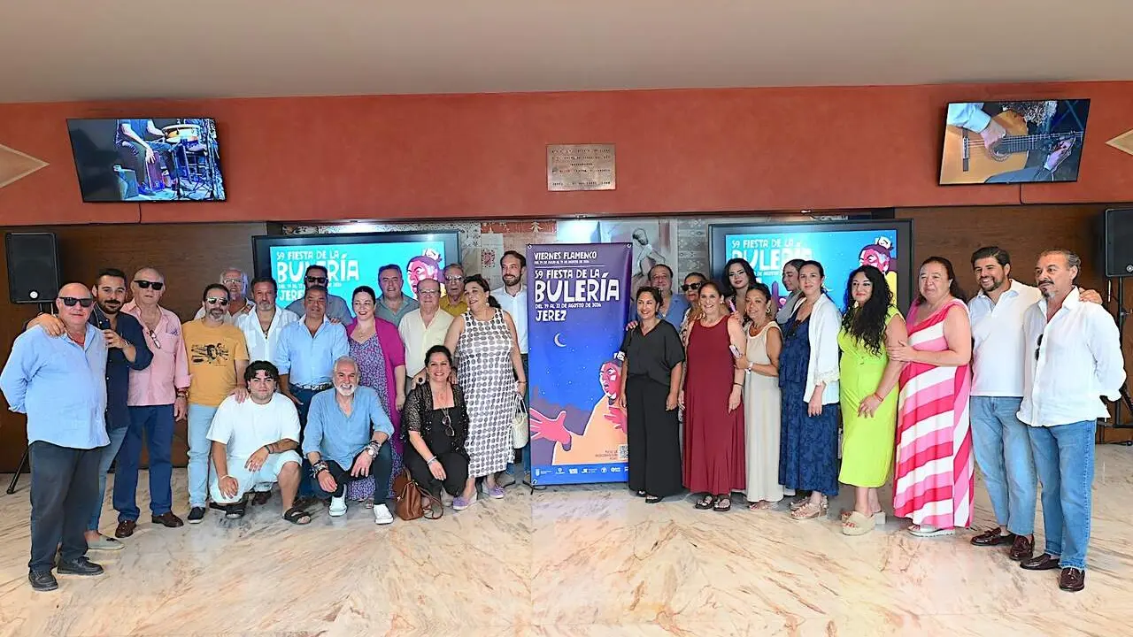  Los participantes en la presentaci&oacute;n de la Fiesta de la Buler&iacute;a. | jerez.es 