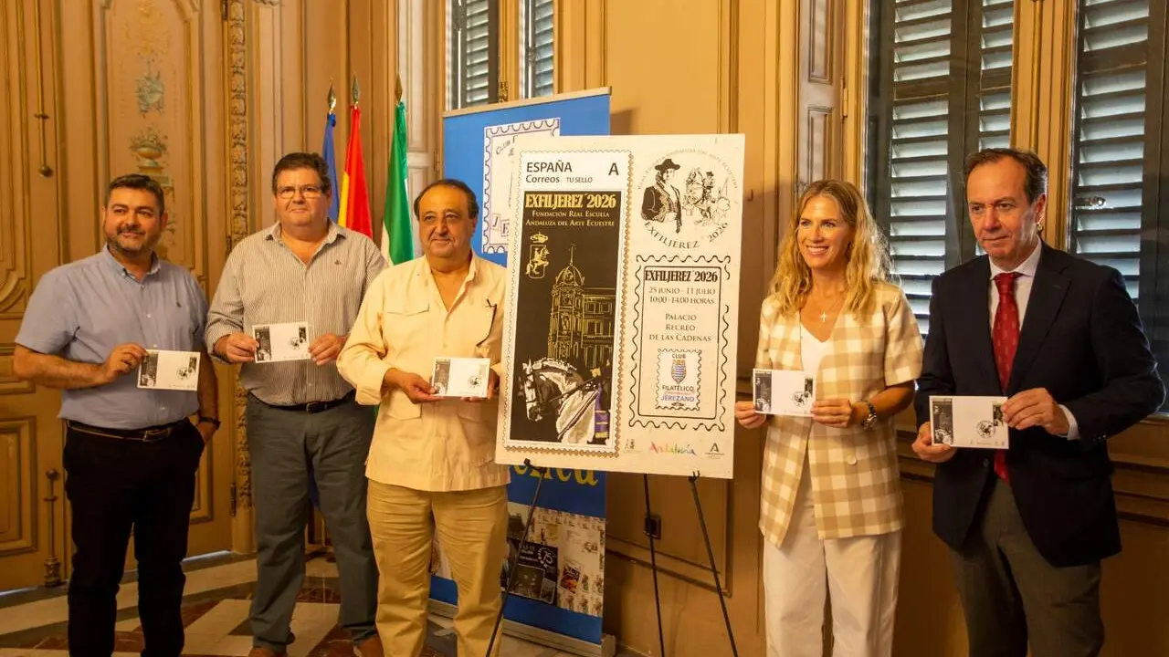 Presentaci&oacute;n del matasellos y del sello dedicado a la tradici&oacute;n ecuestre. |  Kiko S&aacute;nchez 
