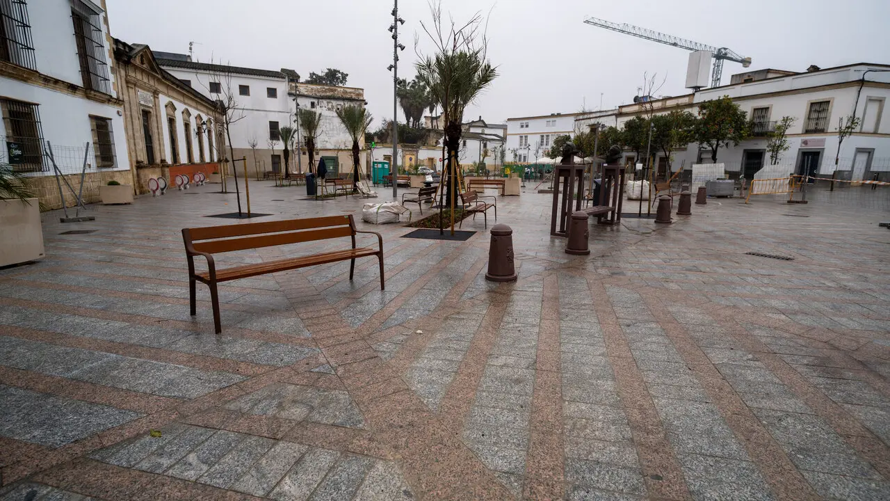  La remozada plaza del Mercado. | Miguel &Aacute;ngel Junquera. 