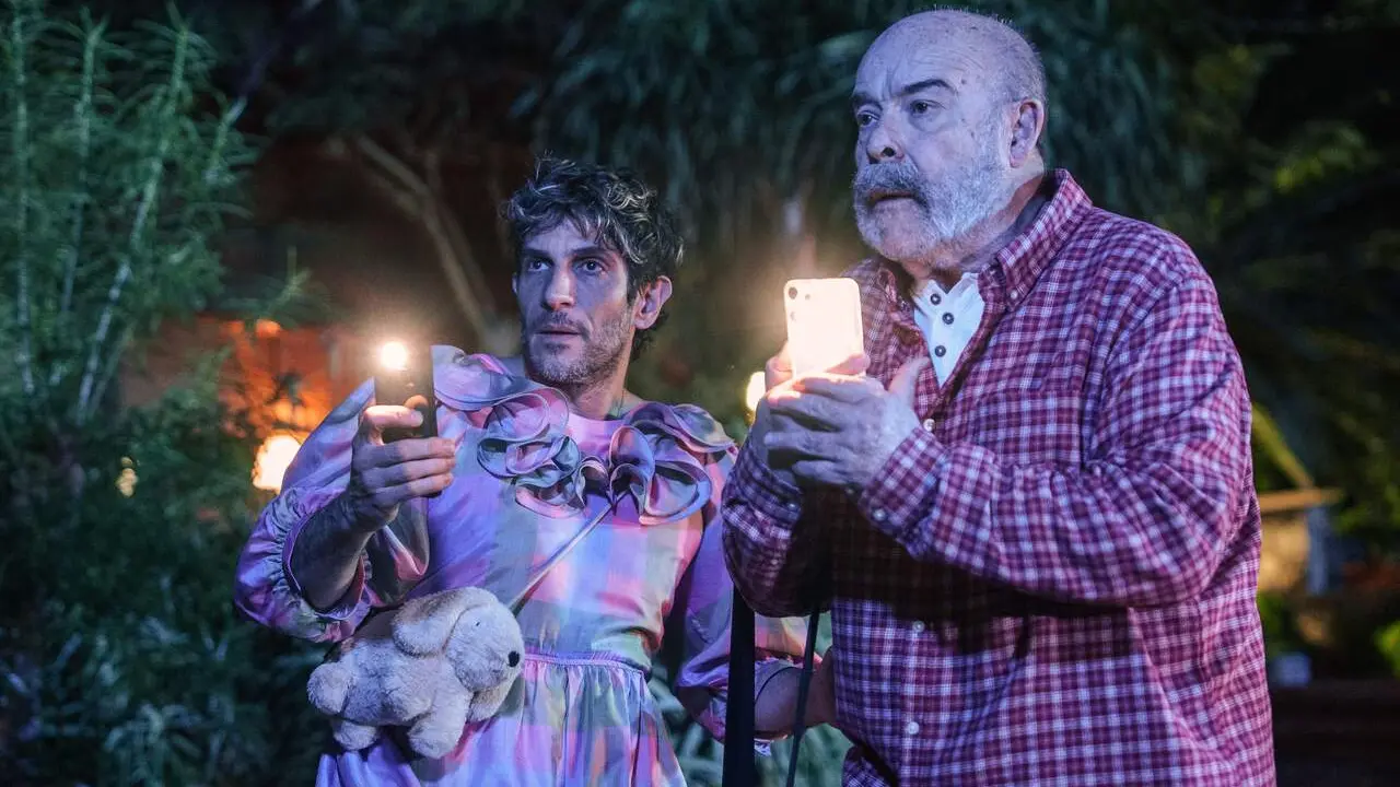  Quim Guti&eacute;rrez y Antonio Resines en Haciendo amigos. 