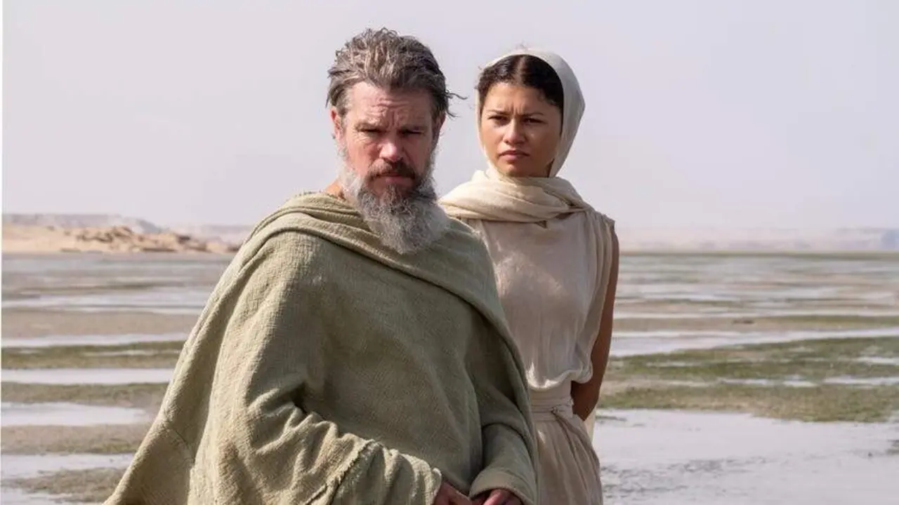  Matt Damon junto a Zendaya en La Odisea. 1 Universal 
