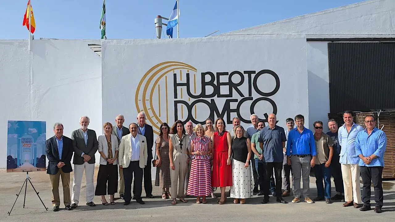  Foto de familia de la presentaci&oacute;n de las Fiestas de la Vendimia. |  jerez.es 