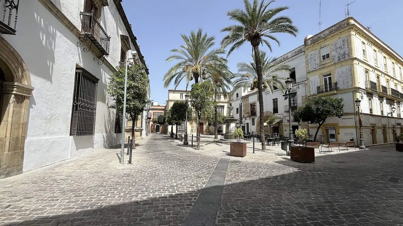  La Plaza Rafael Rivero. | jerez.es 