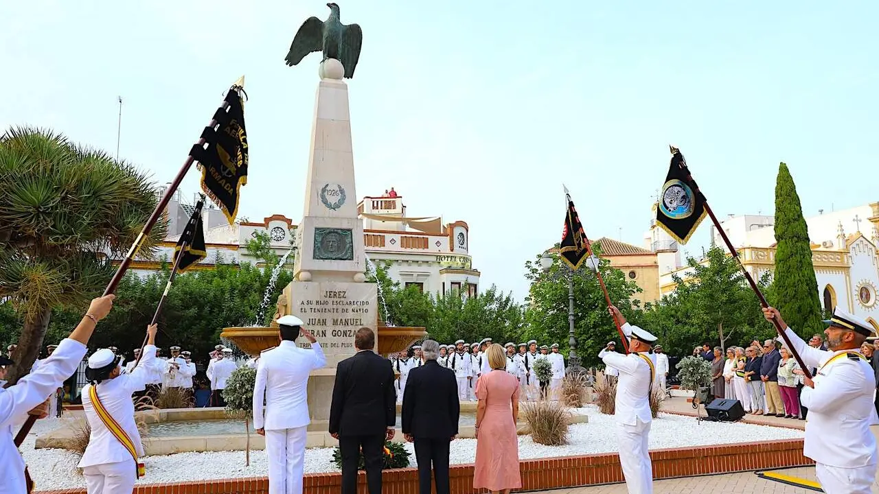  Un momento del acto de homenaje a Juan Manuel Dur&aacute;n. |  jerez.es 