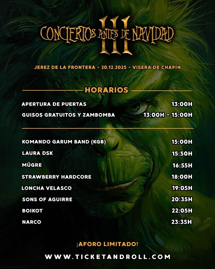 Horarios del festival | CSB