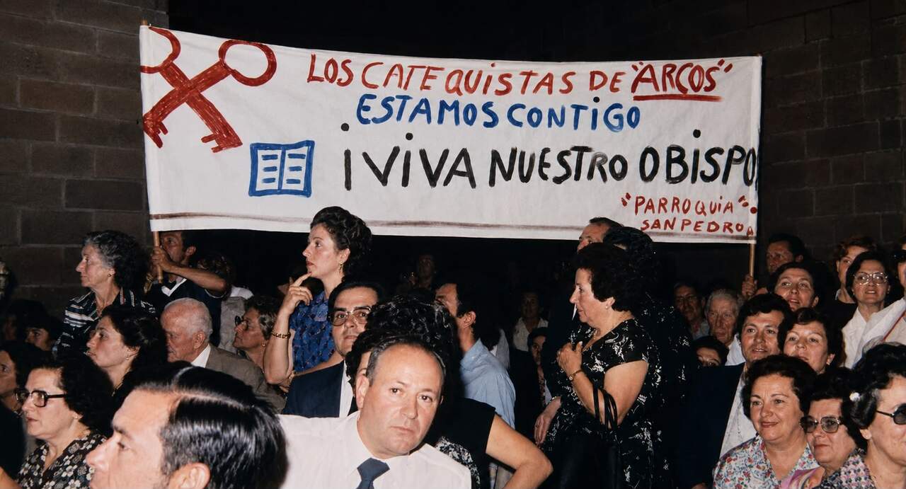Toma de posesión de Rafael Bellido Caro como obispo de Asidonia-Jerez, en 1980. | IA.