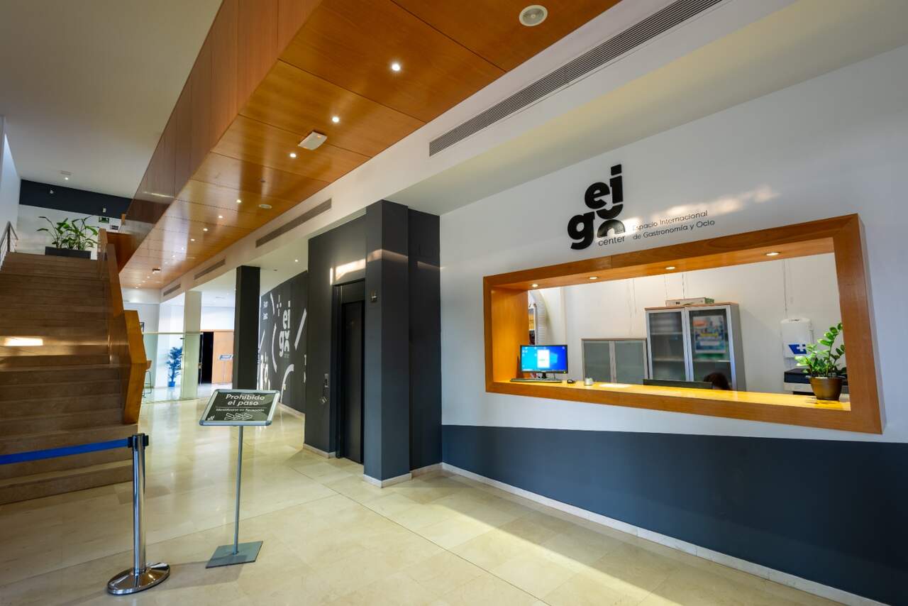 El interior de las instalaciones de Eigo Center