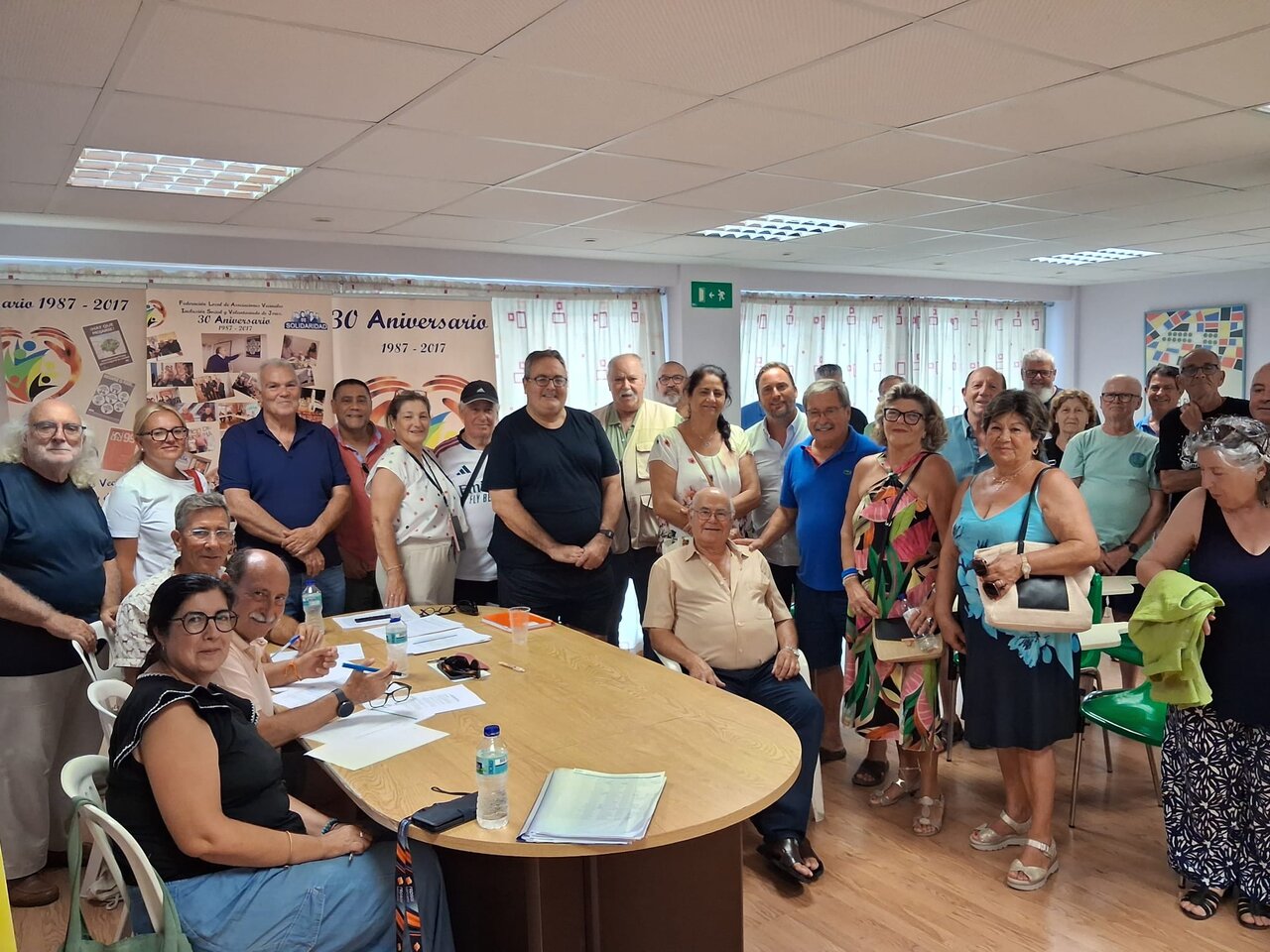 Imagen de los asistentes a la asamblea de Solidaridad del viernes. |  Viva