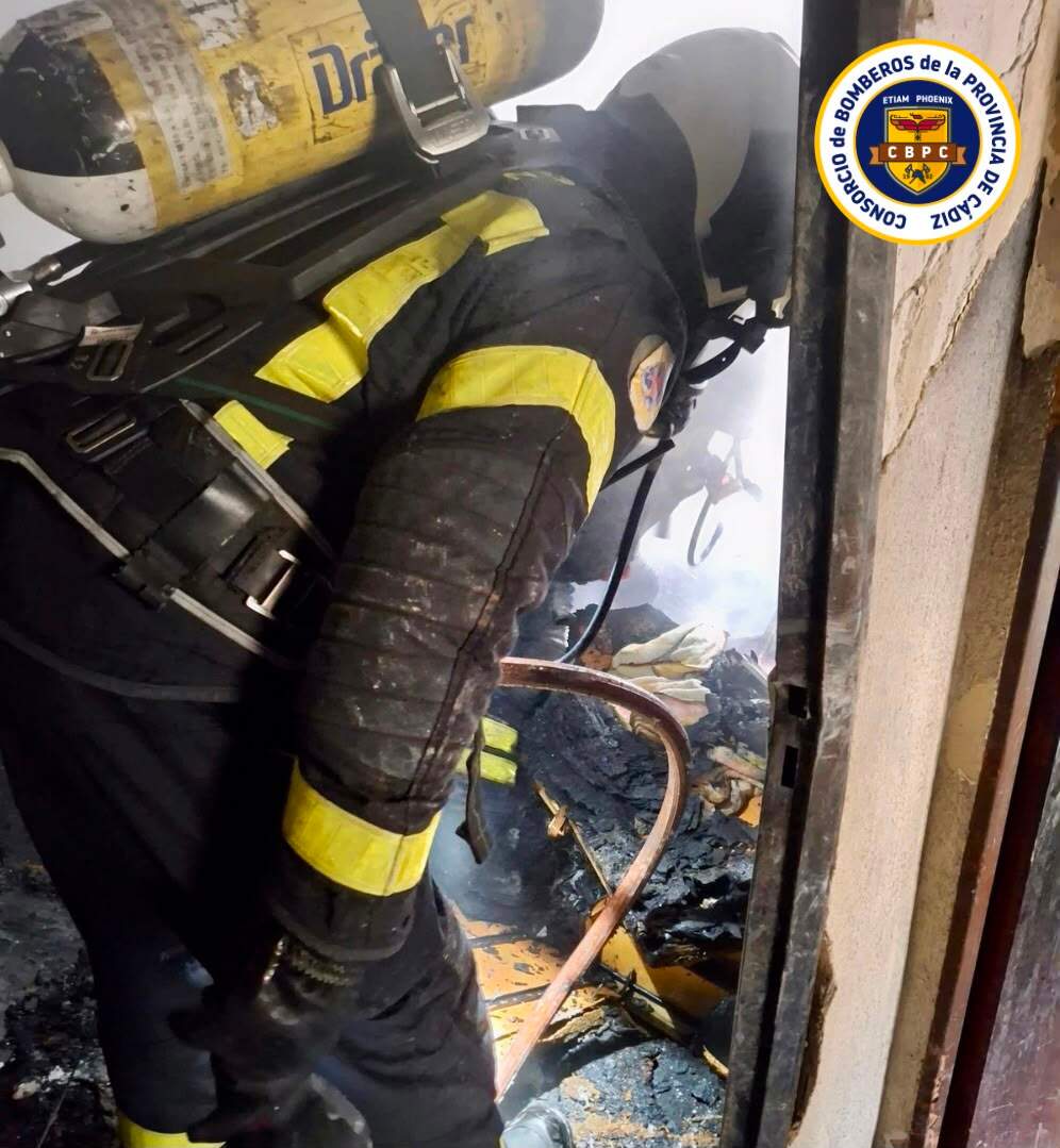 Bomberos, en Vista Alegre. | Consorcio Provincial de Bomberos.